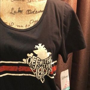 LuLaRoe Disney Villians Queen of Hearts Medium Tee